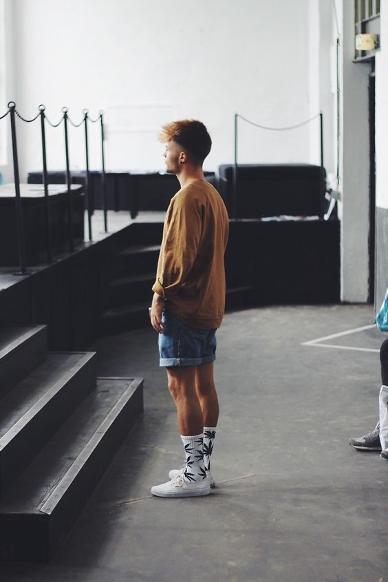 meia alta masculina252862529