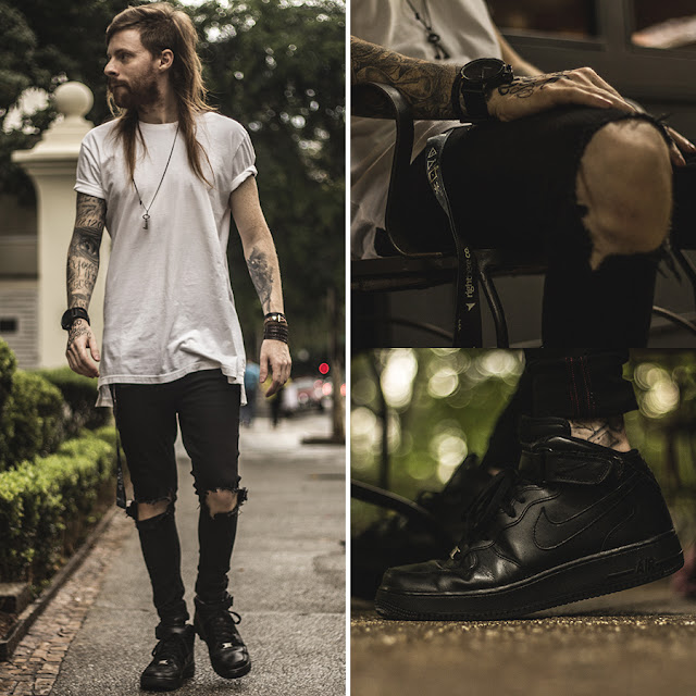 look monocrom25c325a1tico masculino coloral macho moda