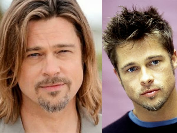 brad-pitt-triangular-face-tipo-de-barba brad pitt triangular face tipo de barba