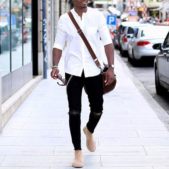 camisa social pra fora da cal25c325a7a2528192529