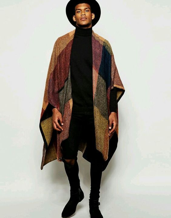 poncho masculino252852529