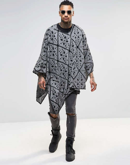 poncho masculino252812529