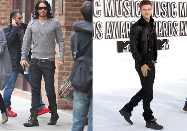 russell_brand_justin_timberlake_boots russell brand justin timberlake boots