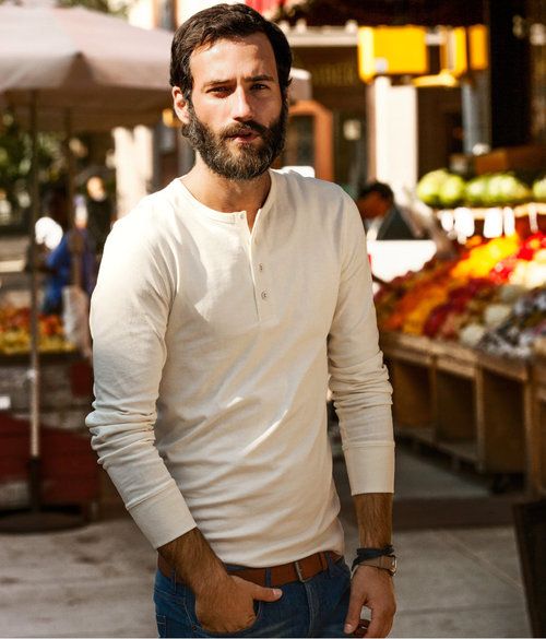 camiseta henley masculina dicas para usar onde encontrar252882529