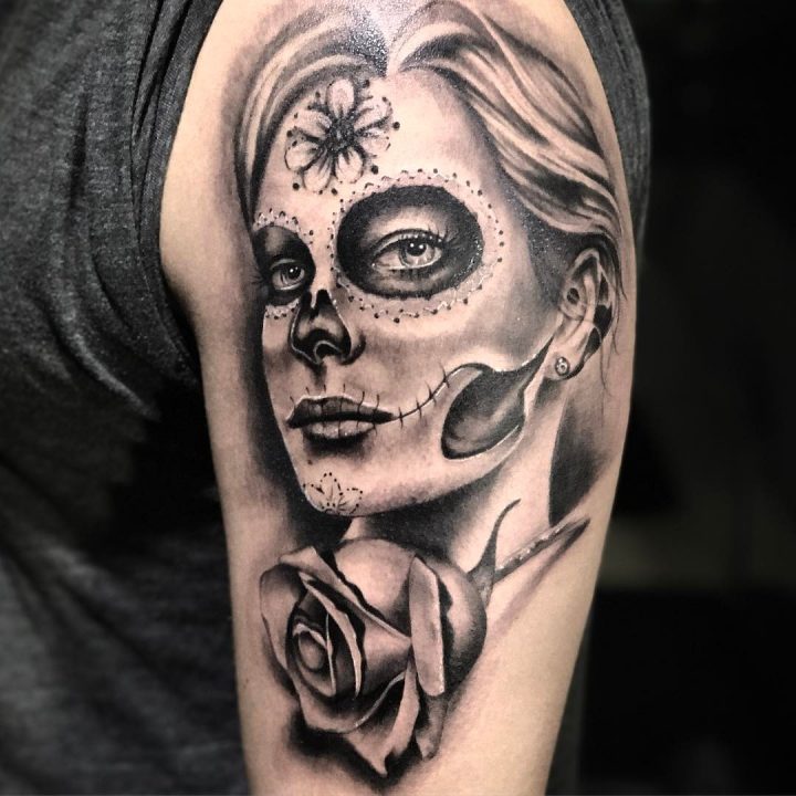 significado da tatuagem de catrina 7