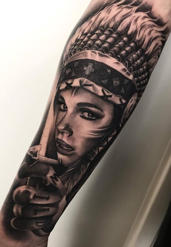 significado da tatuagem de india 17