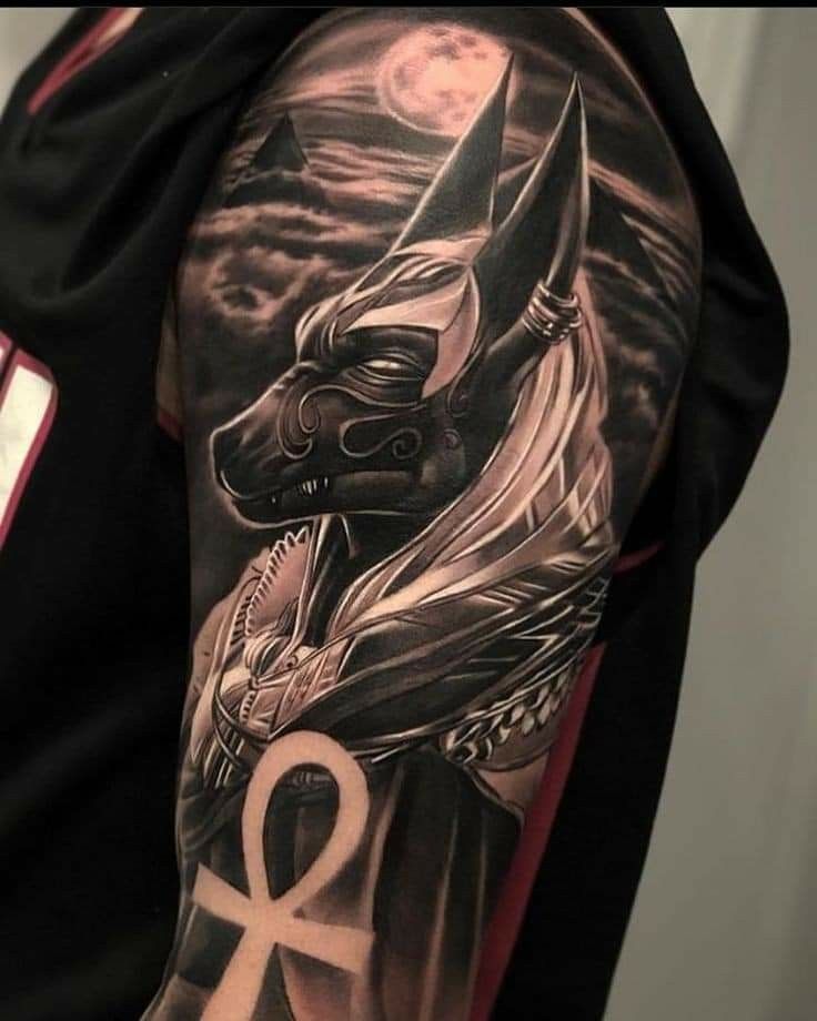 significado da tatuagem de anubis 16
