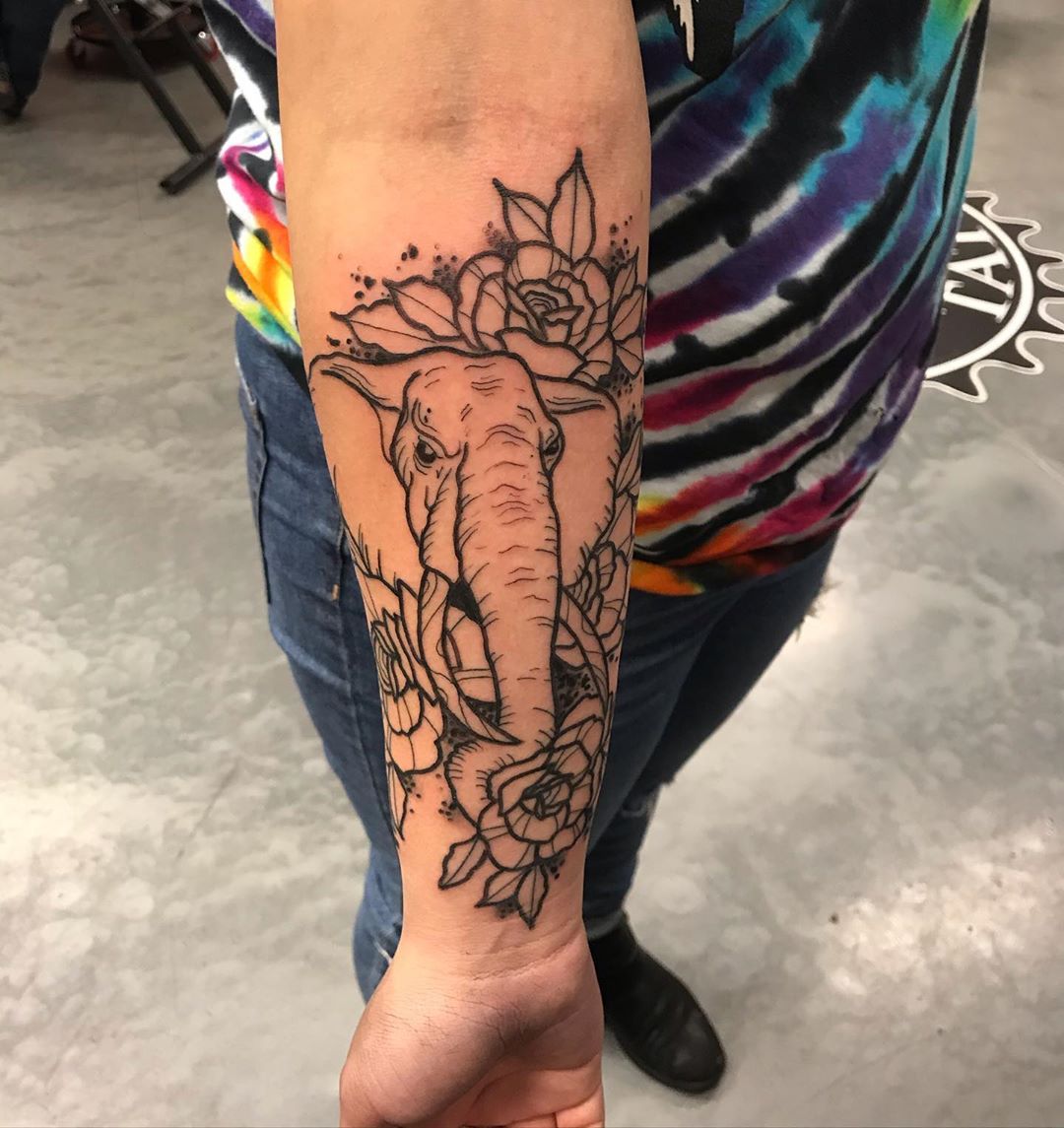 significado da tatuagem de elefante 9