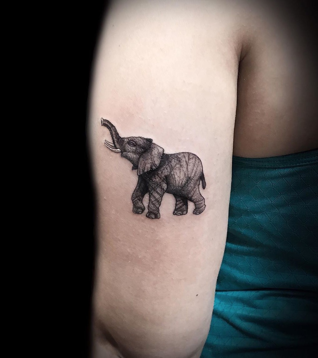significado da tatuagem de elefante 10