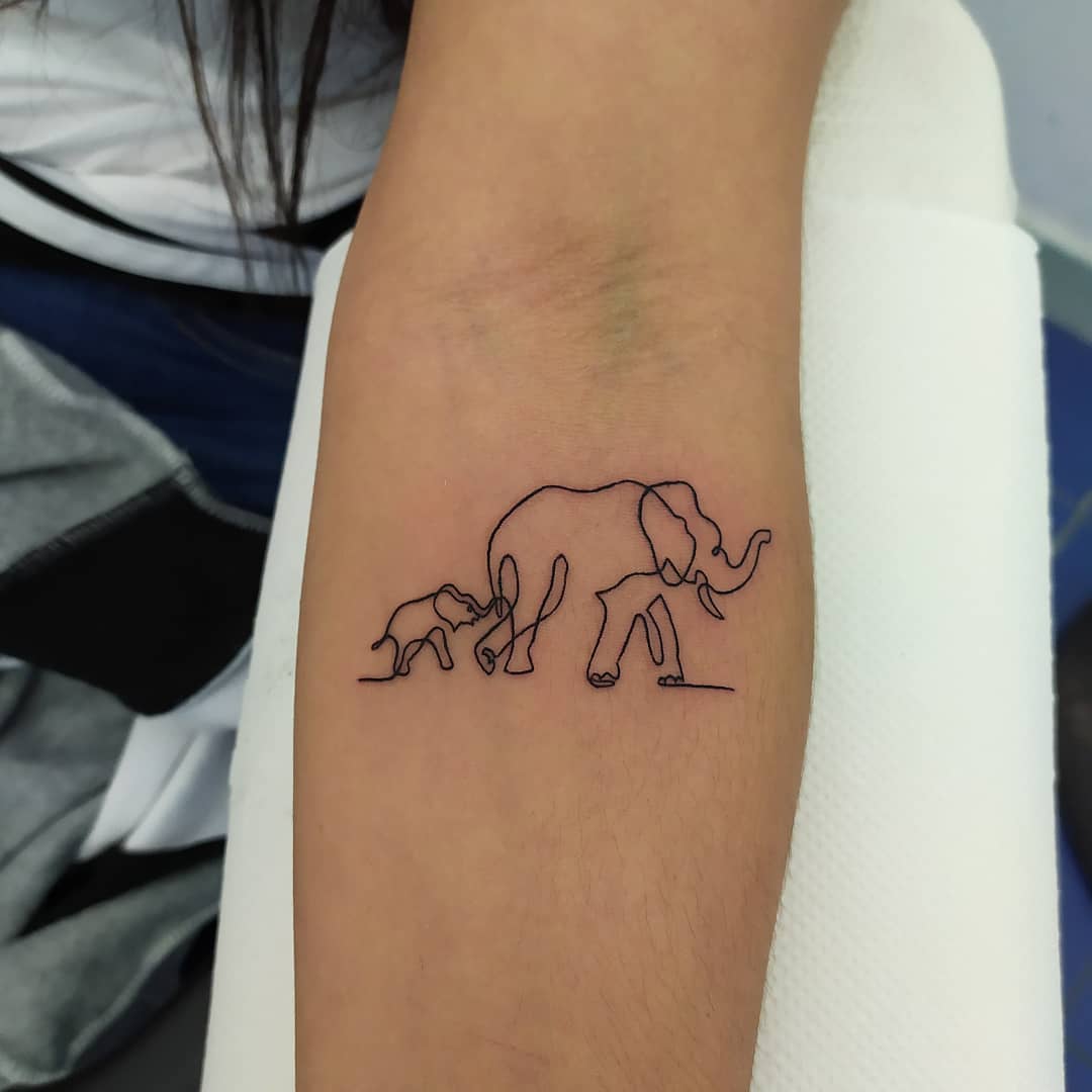 significado da tatuagem de elefante 17