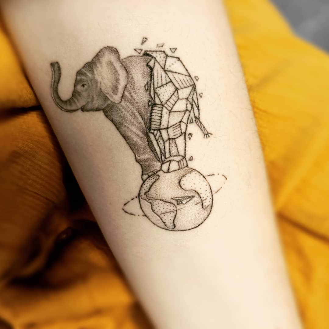 significado da tatuagem de elefante 29