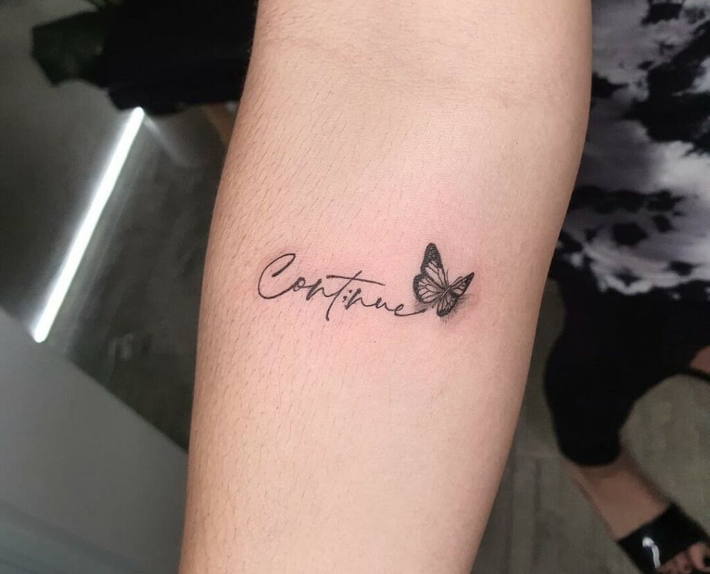 Significado da tatuagem continue