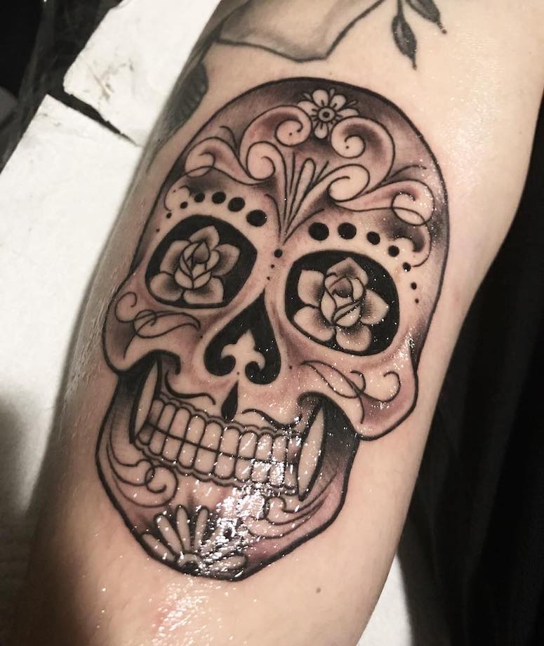 significado-da-tatuagem-de-caveira-3 Significado da Tatuagem de Caveira