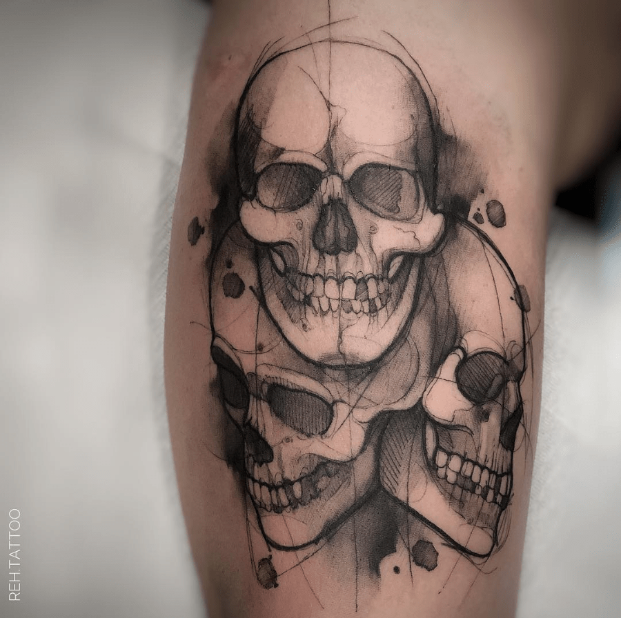 significado-da-tatuagem-de-caveira-50 significado da tatuagem de caveira 50