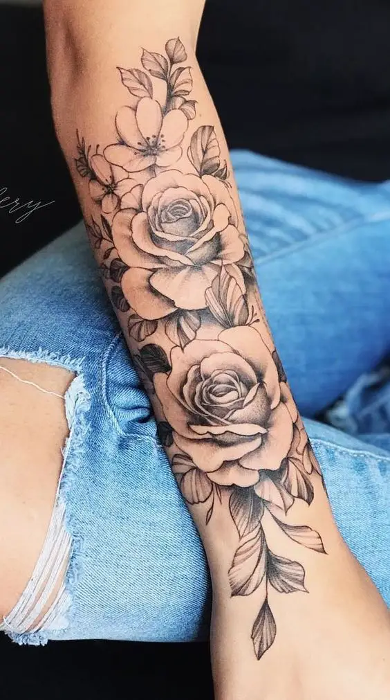 significa da tatuagem de rosa 8