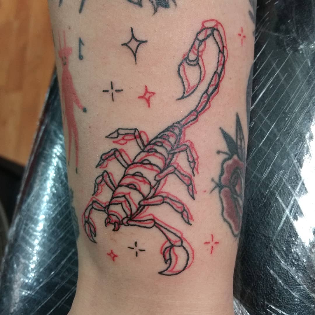 significado da tatuagem de escorpiao 9