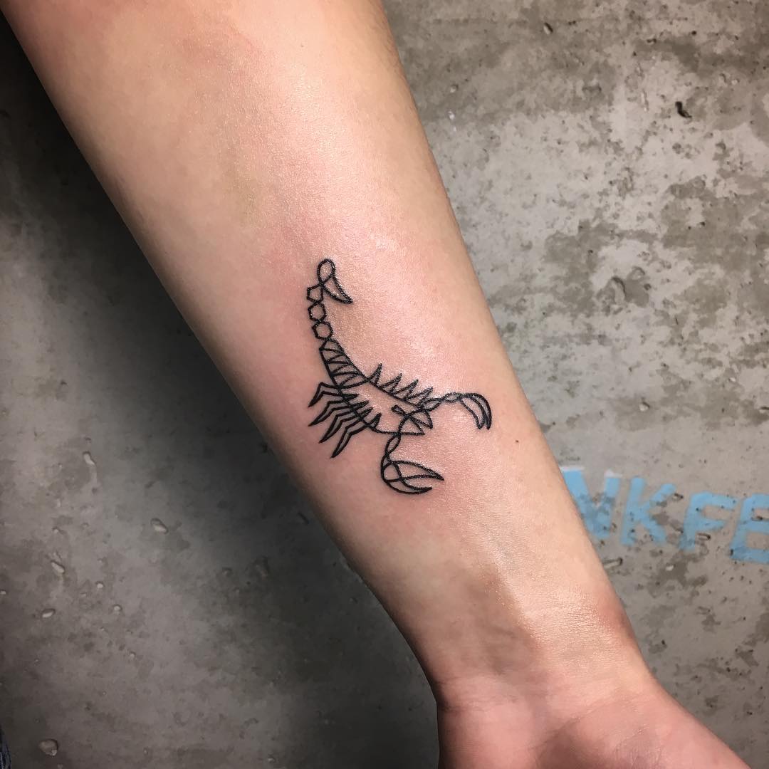 significado da tatuagem de escorpiao 16