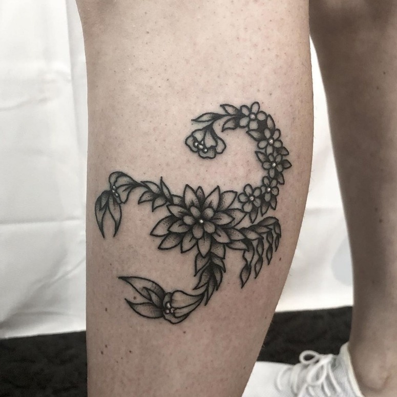 significado da tatuagem de escorpiao 34