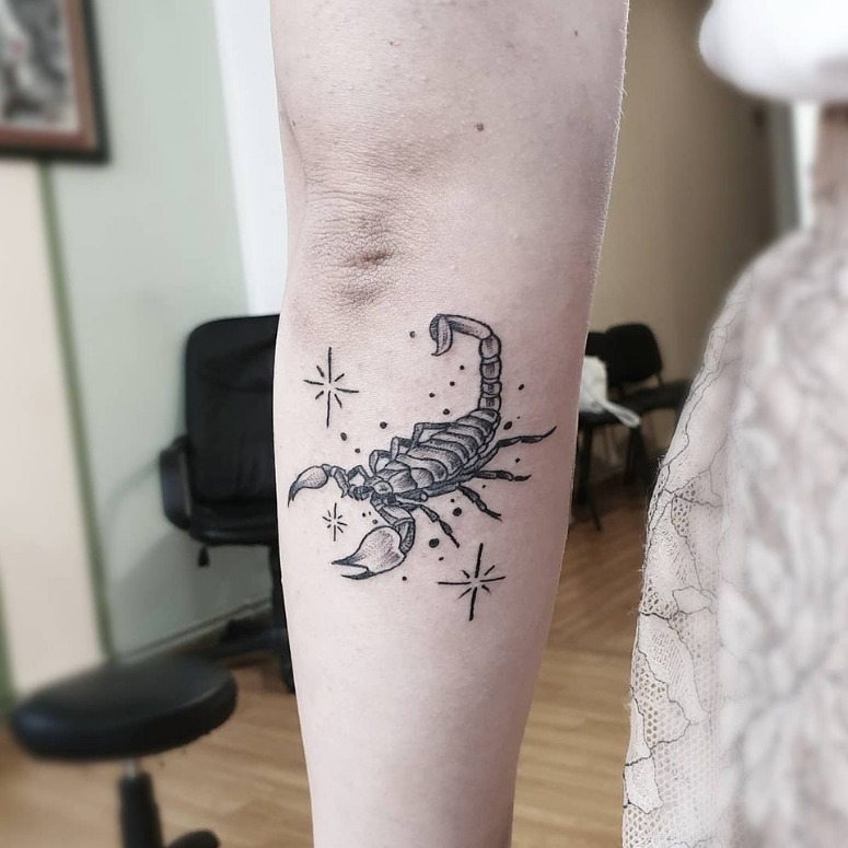 significado da tatuagem de escorpiao 54