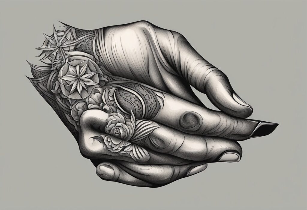 Tatuagem na mão masculina: tendências e cuidados essenciais