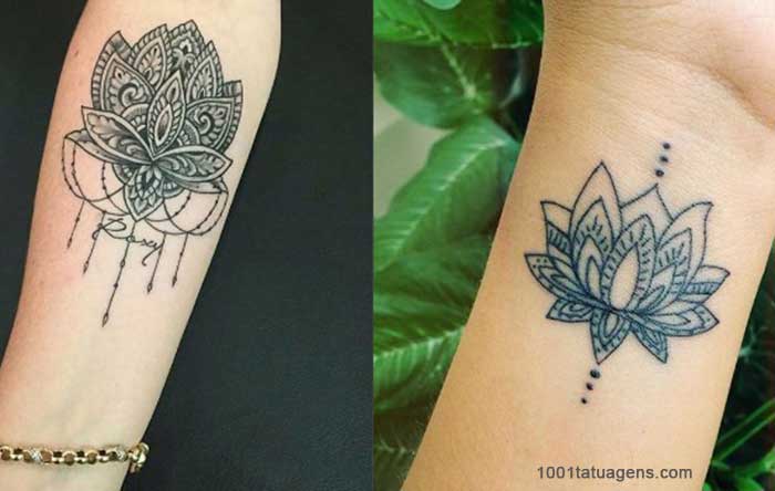 Tatuagem Flor de Lótus: Saiba Tudo Sobre Simbolismo da tatuagem de flor de lótus