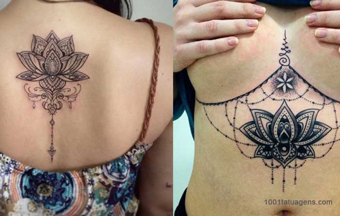 Tatuagem Flor de Lótus: Saiba Tudo Sobre Beleza da tatuagem de flor de lótus