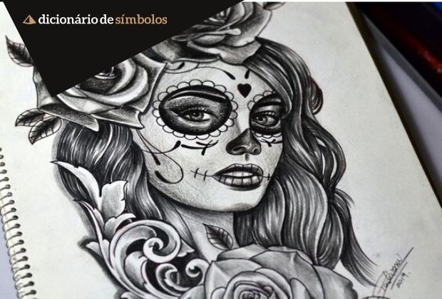 Tatuagem De Catrina Significado E Imagens Para Inspirar