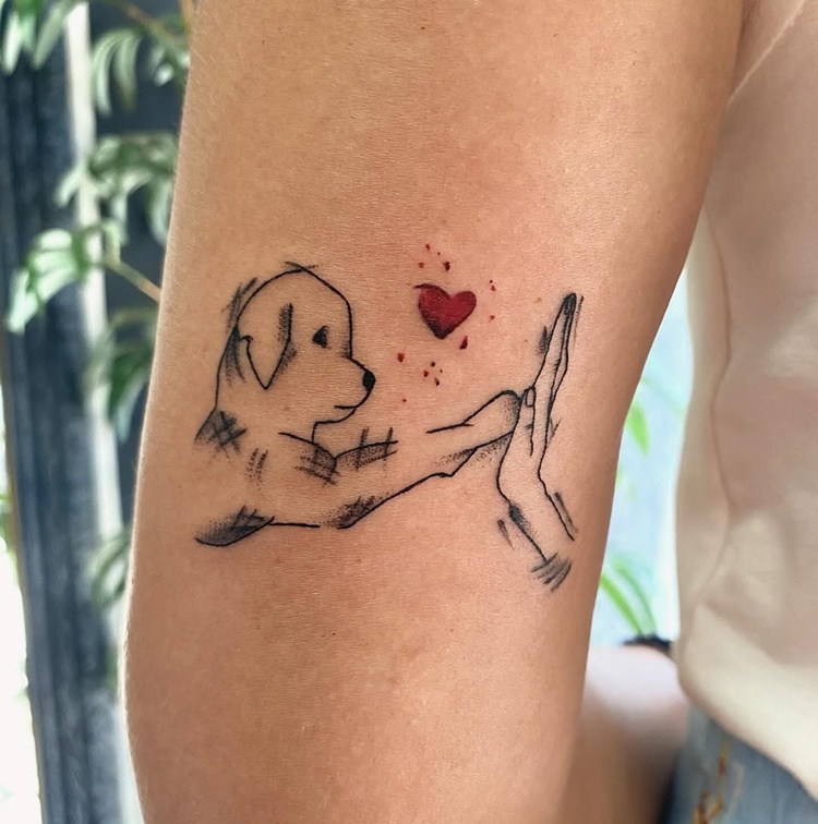 tatuagem-de-cachorro-08 tatuagem de cachorro 08