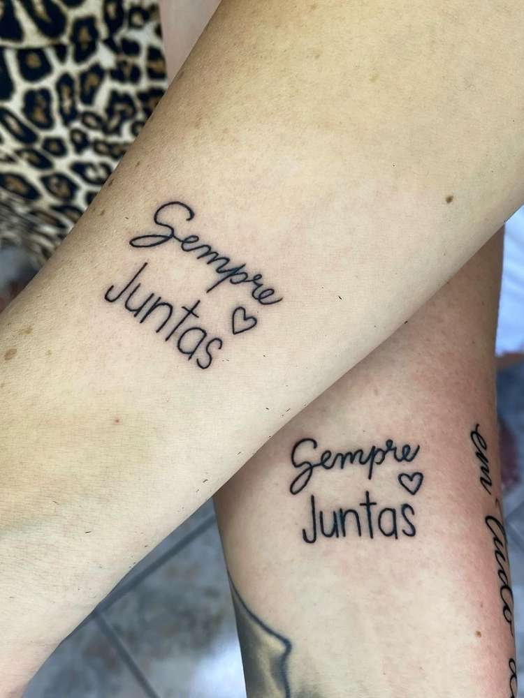 tatuagem-de-amigas-2 Opção de tatuagem de amigas