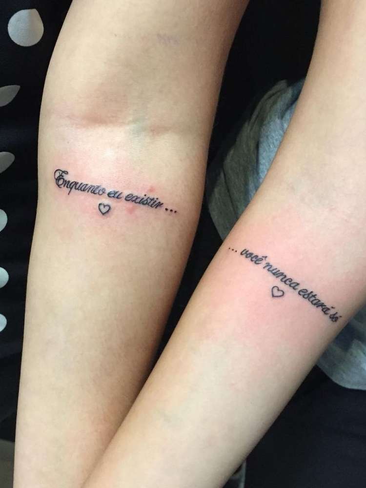 tatuagem-de-amigas-3 Opção de tatuagem de amigas