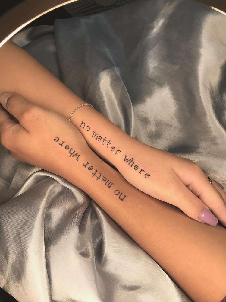 tatuagem-de-amigas-32 Opção de tatuagem de amigas