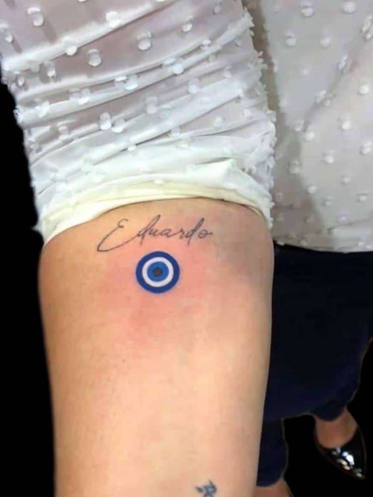 tatuagem-de-olho-grego-1 Opção de tatuagem de olho grego